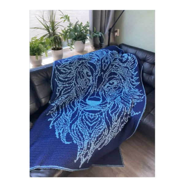 Nederlands haakpatroon Spirit Wolf
