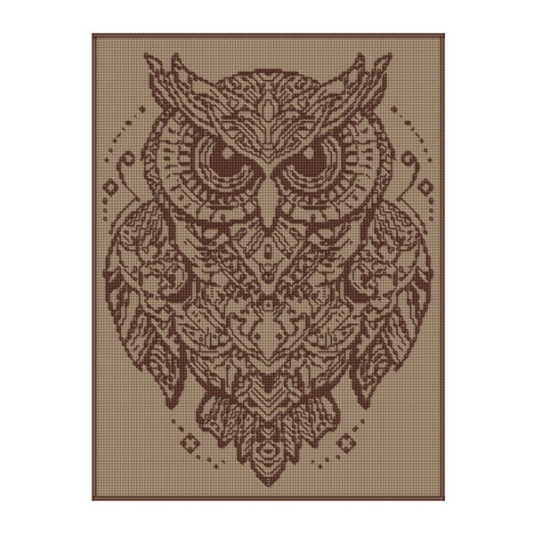 English Wise Owl - Sonja Nube
