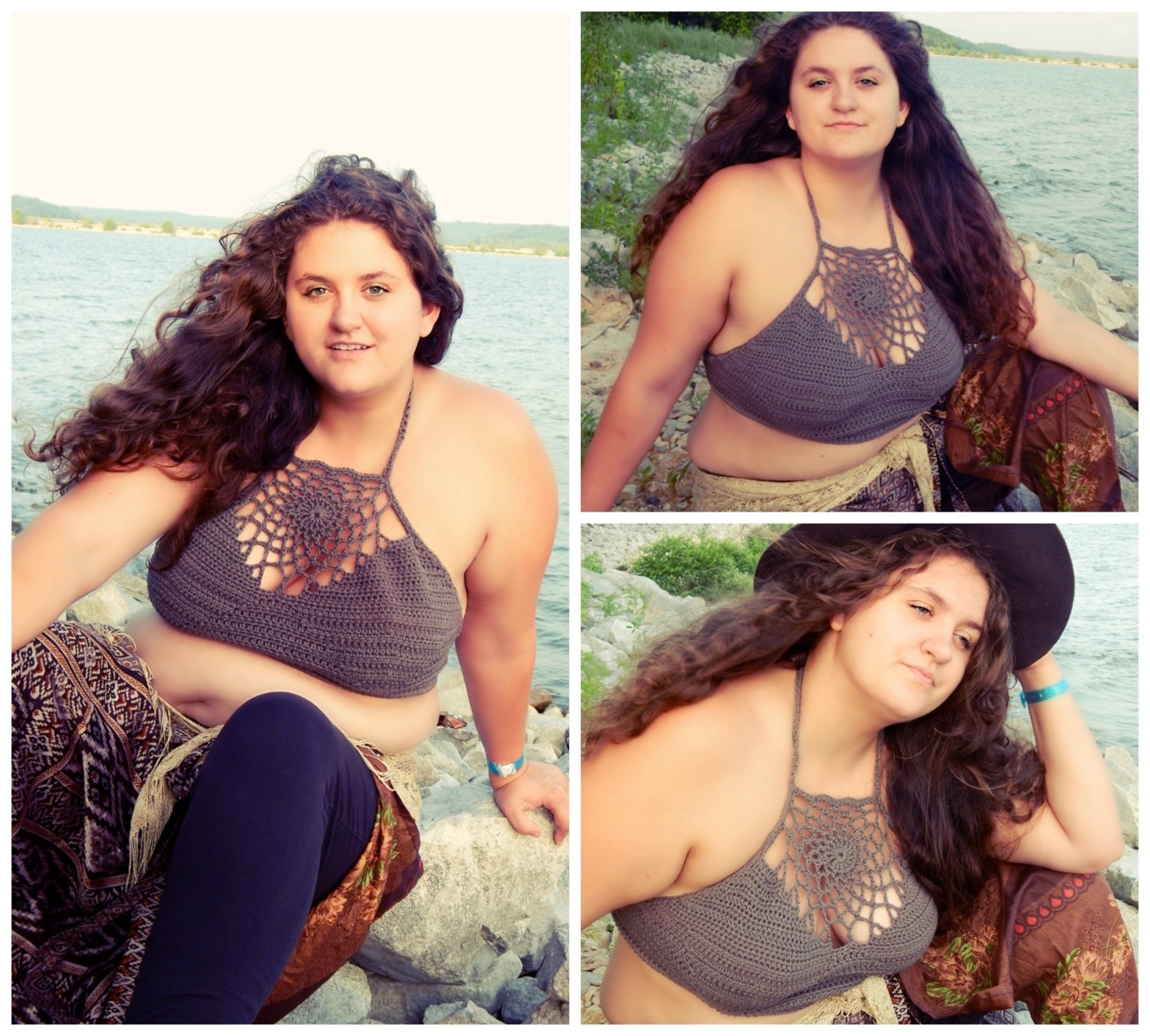 Sol Haltertop Plus Size - Afbeelding 2