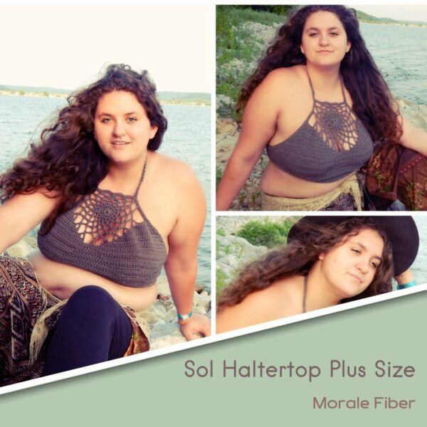 Sol Haltertop Plus Size