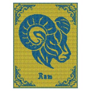 Ram Sterrenbeeld Haakpatroon – Omslagfoto