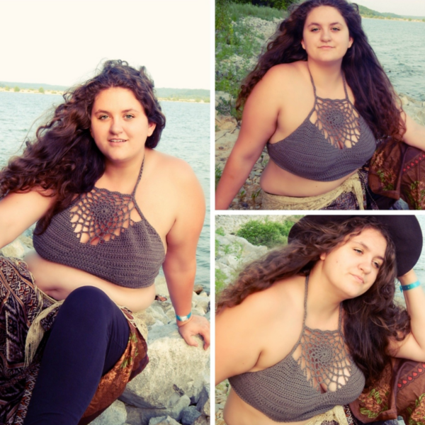 Sol Haltertop Plus Size