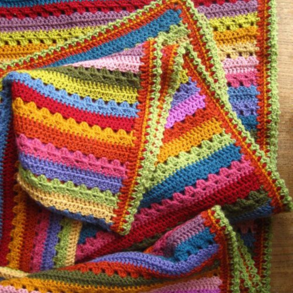 Cosy Stripe Deken