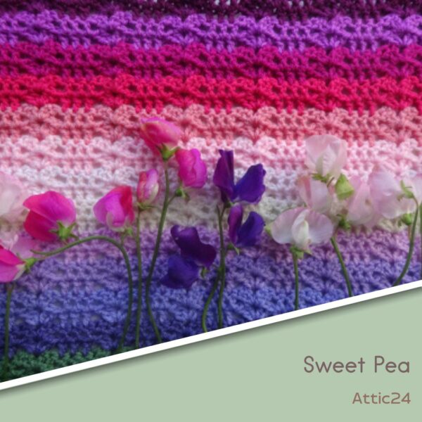 Sweet Pea Deken Haakpatroon