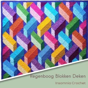 Regenboog Blokken Deken